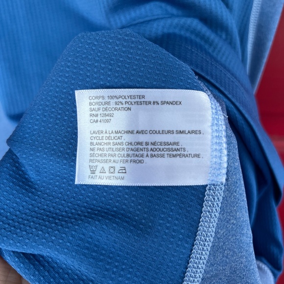 Greg Norman Vest Blue Golf Lightweight Large Summer - Picture 4 of 5